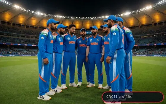 India vs Australia on Cric11